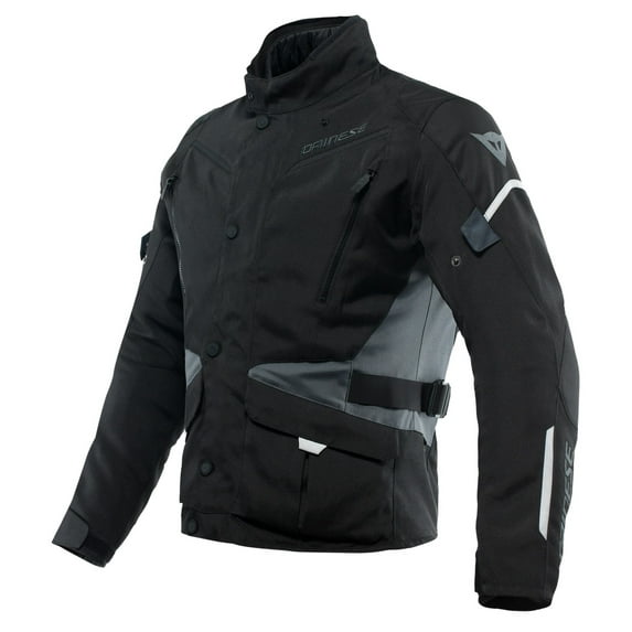 Dainese Tempest 3 D-Dry Mens Textile Motorcycle Jacket Black/Ebony 46 EUR
