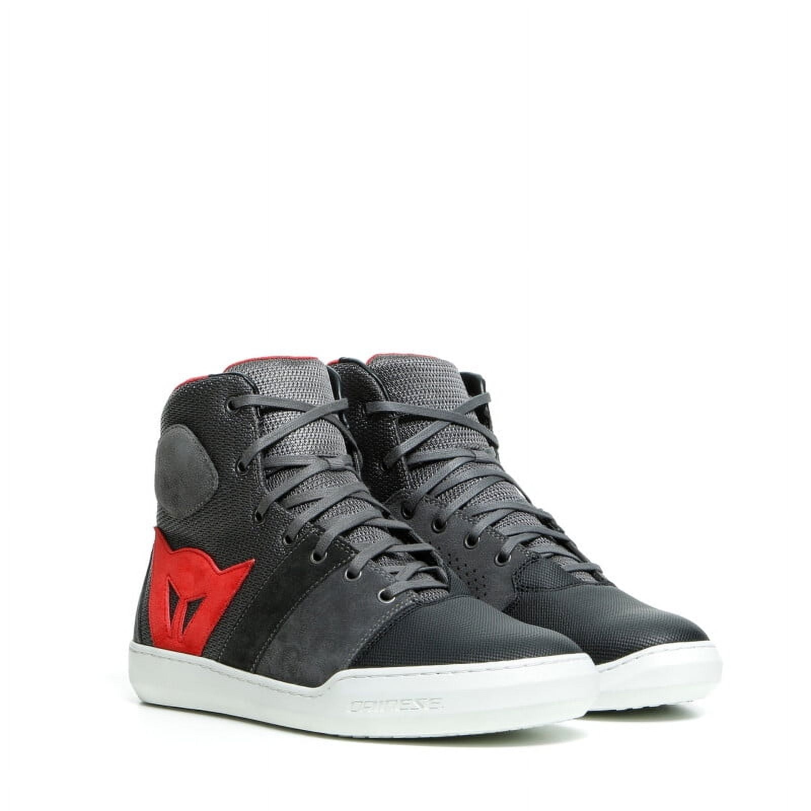 Dainese York Air Mens Motorcycle Shoes Phantom/Red 46 EUR