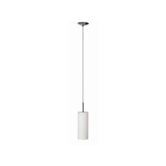 Dainolite 1 Light Glass Pendant - Frosted White