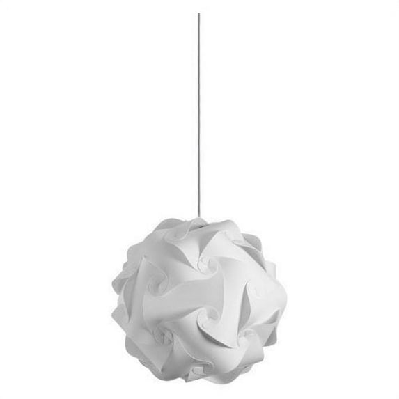 Dainolite 1 Light Globus Small JTone White