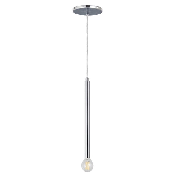 Dainolite 1 Light Incandescent Pendant Polished Chrome