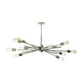 thumbnail image 1 of Dainolite 10 Light Horizontal Pendant, Burnished Chrome Finish, 1 of 4