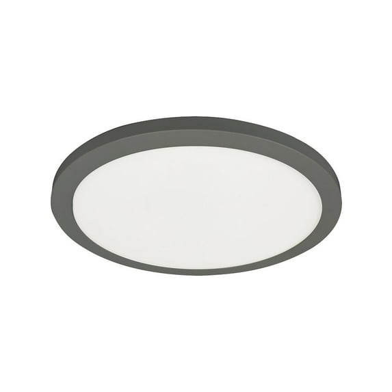 Dainolite 25W Matte Black Flush Mount