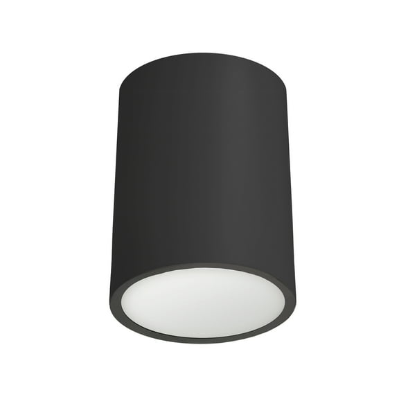 Dainolite  12W Flush Mount,  MW-Color:Matte Black