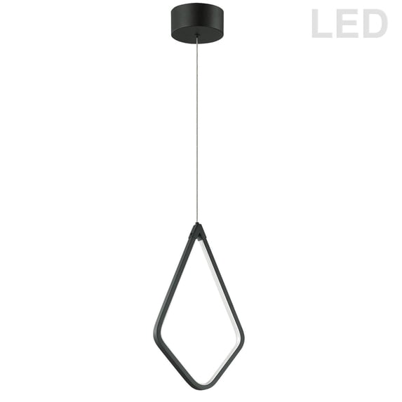 Dainolite 17W Pendant Matte Black Finish