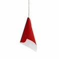thumbnail image 1 of Dainolite 1LT Cone Pendant JTones Red, Polished Chrome, 1 of 4