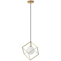 Dainolite 1LT Halogen Pendant Gold