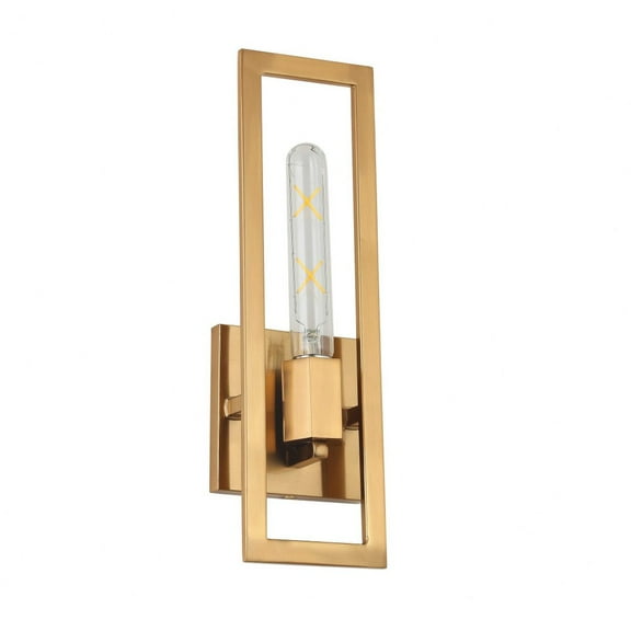 Dainolite 1LT Incandescent Wall Sconce, AGB