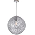 thumbnail image 1 of Dainolite 1LT Pendant, Aluminum Finish, 1 of 3