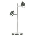 thumbnail image 1 of Dainolite 2 Light Table Lamp Adjustable - Satin Chrome, 1 of 2