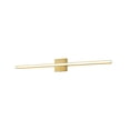 thumbnail image 1 of Dainolite 24W Colour Changing Vanity Aged Brass with Frosted Acrylic Diffuser, 1 of 3