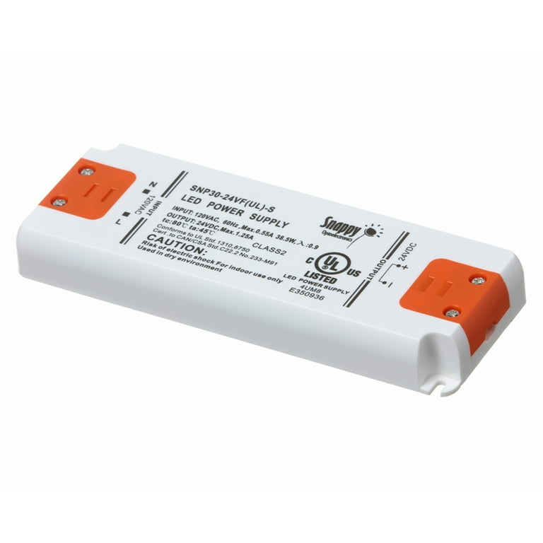 Dainolite 24V DC 30W-LED Driver - White/Orange - Walmart.com