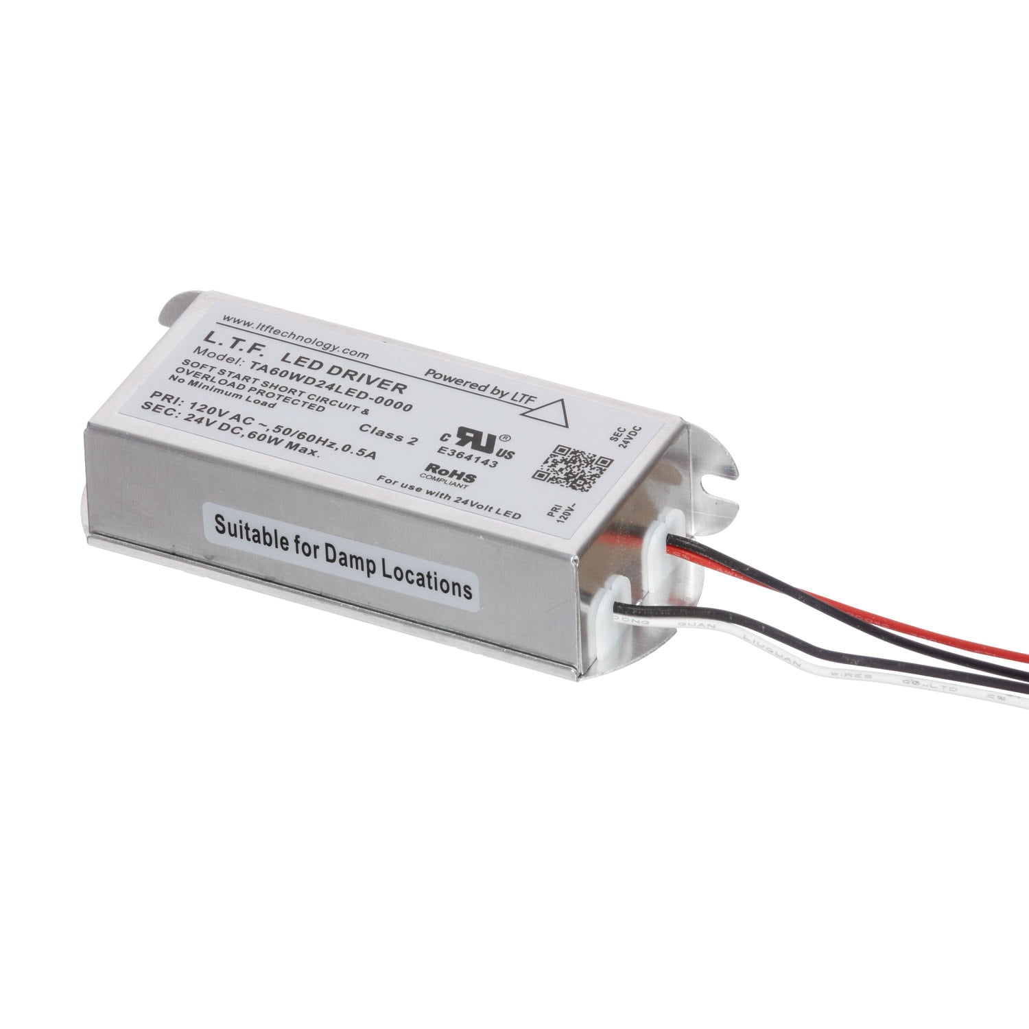 Dainolite 24V-DC 60W LED Dimmable Driver - Silver - Walmart.com