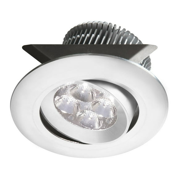Dainolite 24V DC,8W Adjustable Mini LED Pot Light - White