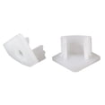 thumbnail image 1 of Dainolite 2pcs Set End Cap for LD-TRK-LPD1 Series - White, 1 of 1
