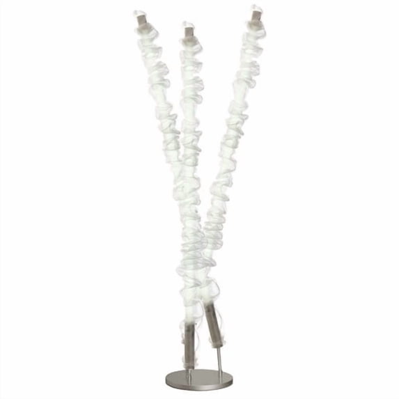 Dainolite 3 Light DSTX 36-Wh w/Base & Wh Scrunchie