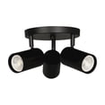 thumbnail image 1 of Dainolite 3 Light Spot Light in Matte Black, 1 of 3