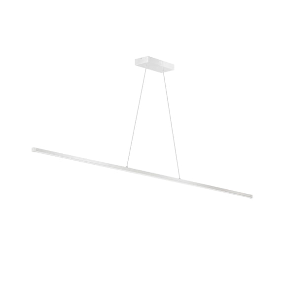 Dainolite ARY-4830LEDHP-MW 30W Horizontal Pendant, Matte White & White Acrylic Diffuser