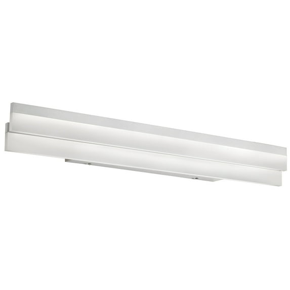 Dainolite 30W LED Flat Vanity Fixture - Silver
