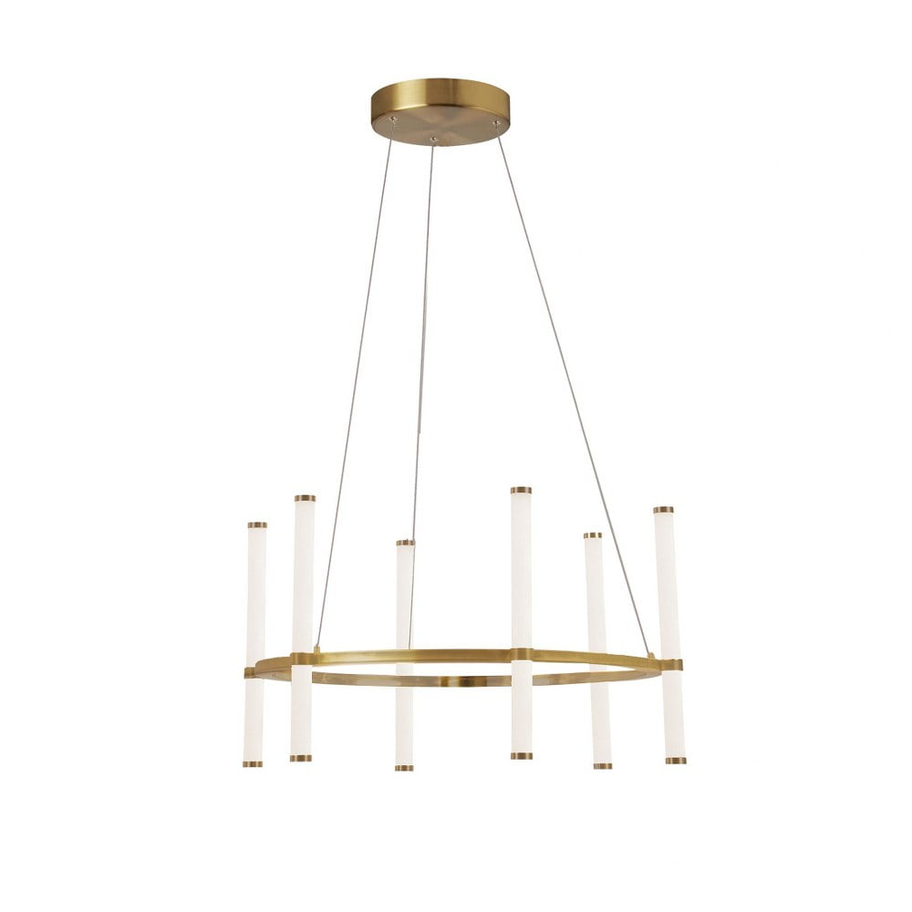 Dainolite 36W Chandelier, AGB, WH Acrylic Diffuser - Walmart Business ...
