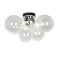 thumbnail image 1 of Dainolite 3LT Flush Mount, PC, Clear Glass, 1 of 5