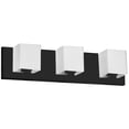 thumbnail image 1 of V1230-3W-MB Dainolite Verona - 3 Light Bath Vanity In Modern Style-4.5 Inches Tall and 19 Inches Wide-Matte Black Finish, 1 of 2