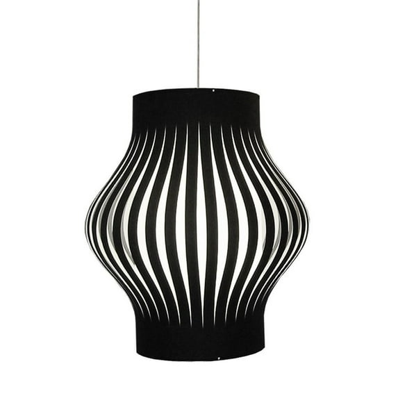 Dainolite 4 Light Foyer Lantern w/Black Shade