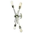 thumbnail image 1 of Dainolite 4 Light Wall Sconce, Burnished Chrome Finish, 1 of 4