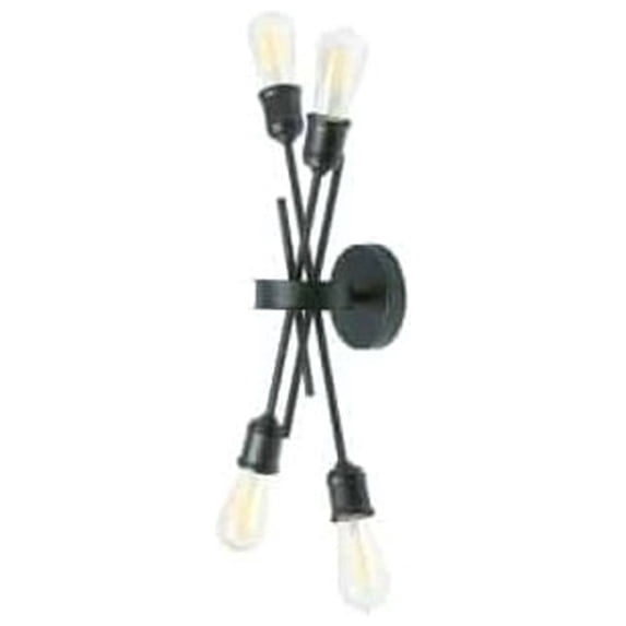 Dainolite 4 Light Wall Sconce, Espresso Finish