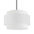 thumbnail image 1 of Dainolite 4LT Incandescent Chandelier, MB, WH Shade, 1 of 5