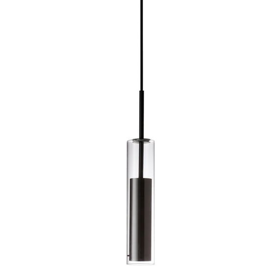 Dainolite 5W LED Pendant, Black Finish