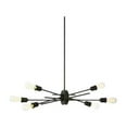 thumbnail image 1 of Dainolite 6 Light Horizontal Pendant, Espresso Finish, 1 of 3