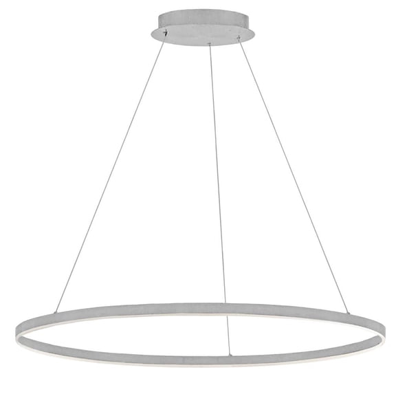 Dainolite 63W Chandelier, SV with FR Acrylic Diffuser