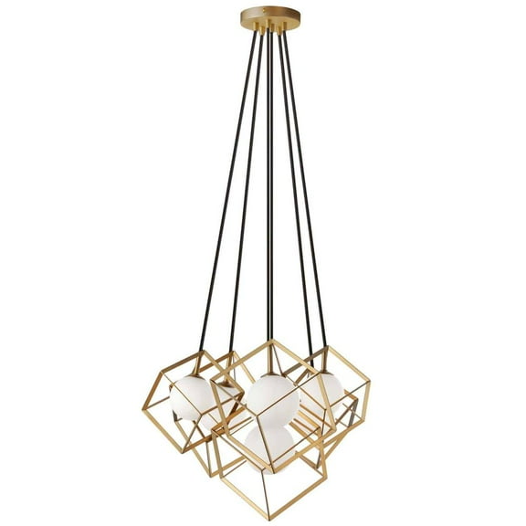 Dainolite 6LT Halogen Pendant Gold