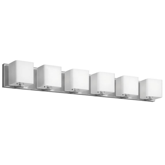 V1233-6W-PC Dainolite Six Light Bath Vanity