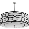 thumbnail image 1 of Dainolite 8 Light Pendant - Black, 1 of 3