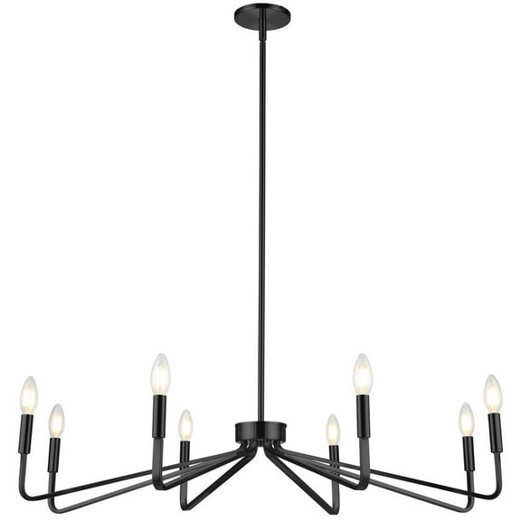 Dainolite 8LT Incandescent Chandelier, MB