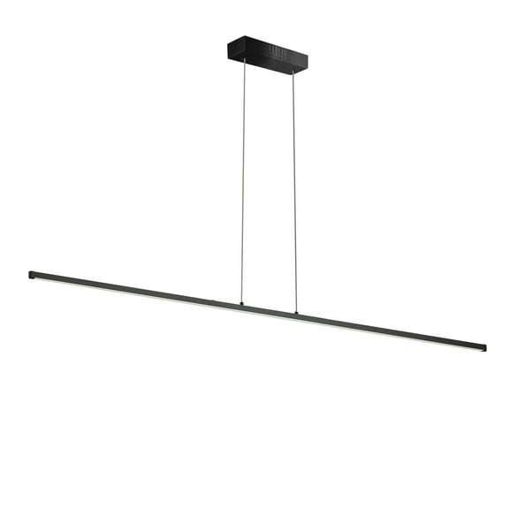 Dainolite ARY-3830LEDHP-MB 30W Array Horizontal Pendant, Matte Black with White Acrylic Diffuser