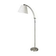 thumbnail image 1 of Dainolite Adjustable Floor Lamp - Satin Chrome, 1 of 4
