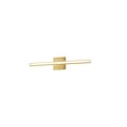 thumbnail image 1 of Dainolite  Arandel Vanity Light - 18W LED - Aged Brass - White Acrylic Diffuser, 1 of 3