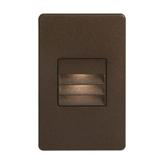 Dainolite Bronze Rectangle In/Outdoor 3W LED Wall
