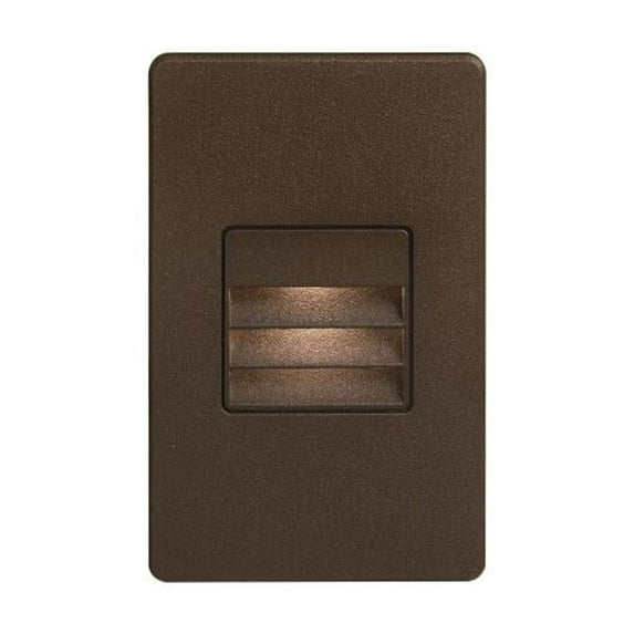 Dainolite Bronze Rectangle In/Outdoor 3W LED Wall
