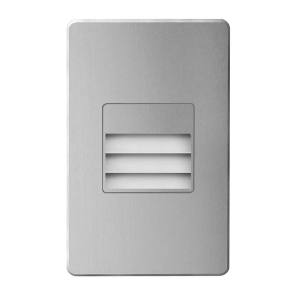 Dainolite Brushed Alum Rectangle In/Out 3W LED