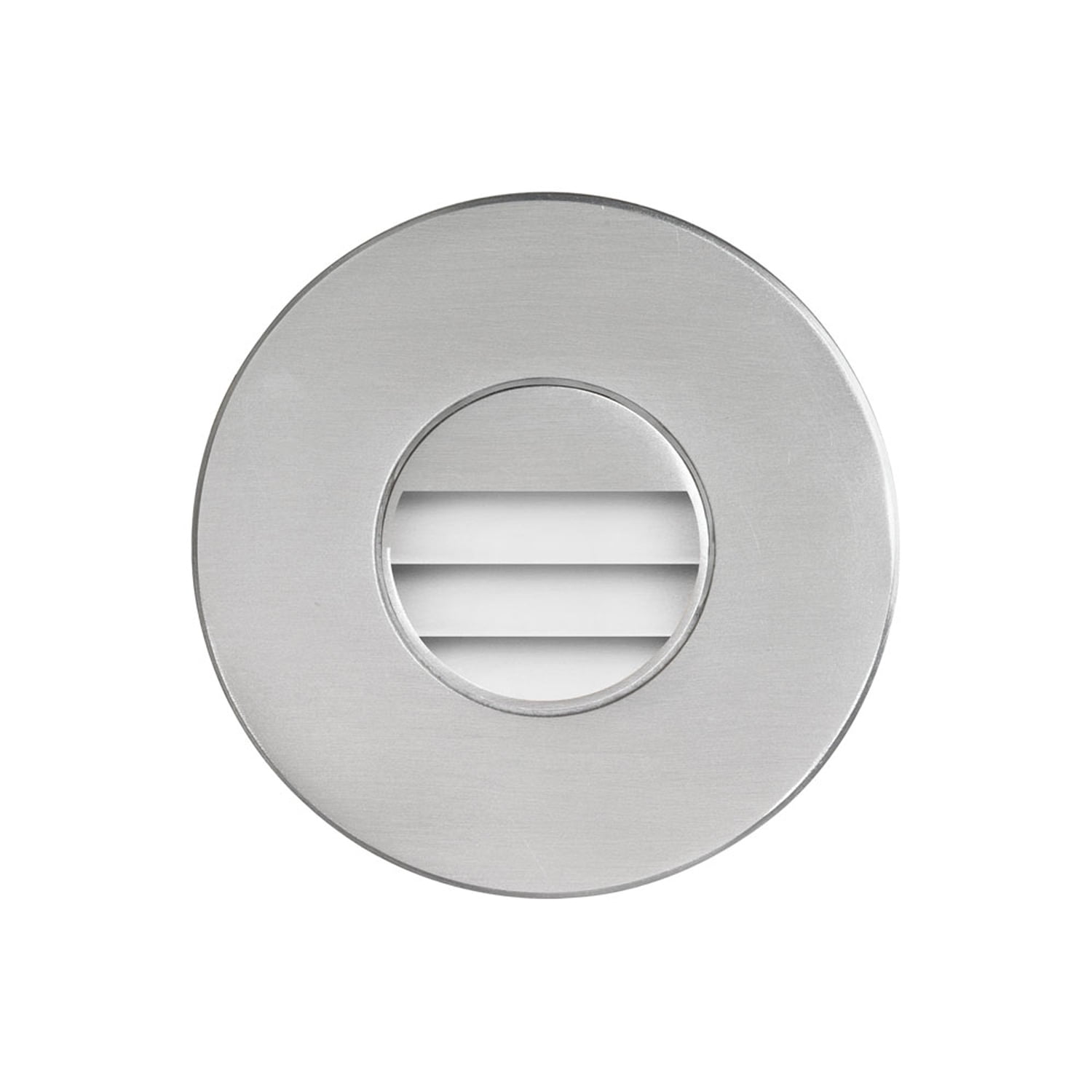 Brushed Aluminum Round Dimmable LED Wall Light
