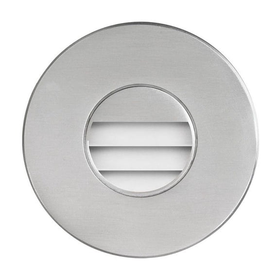 Dainolite Brushed Alum Round In/Outdoor 3W LED