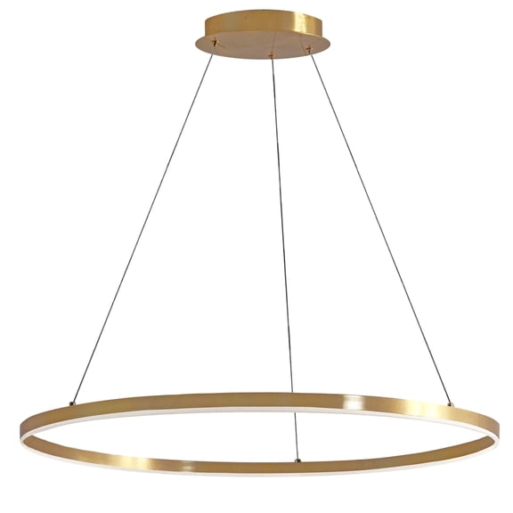Dainolite 63W Chandelier, AGB w/ WH Acrylic Diffuser