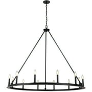 Dainolite - Colby - 12 Light Chandelier In Transitional Style-41.5 Inches Tall