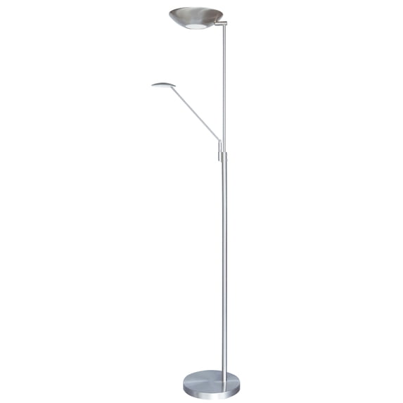 Dainolite Contemporary - 170LEDF-SC - Mother Son LED Floor Lamp, Satin Chrome Finish - Satin Chrome