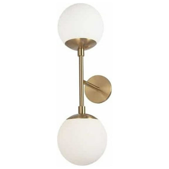DAY-232W-AGB Dainolite Dayana - 2 Light Wall Sconce-Aged Brass Finish