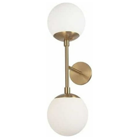 DAY-232W-AGB Dainolite Dayana - 2 Light Wall Sconce-Aged Brass Finish